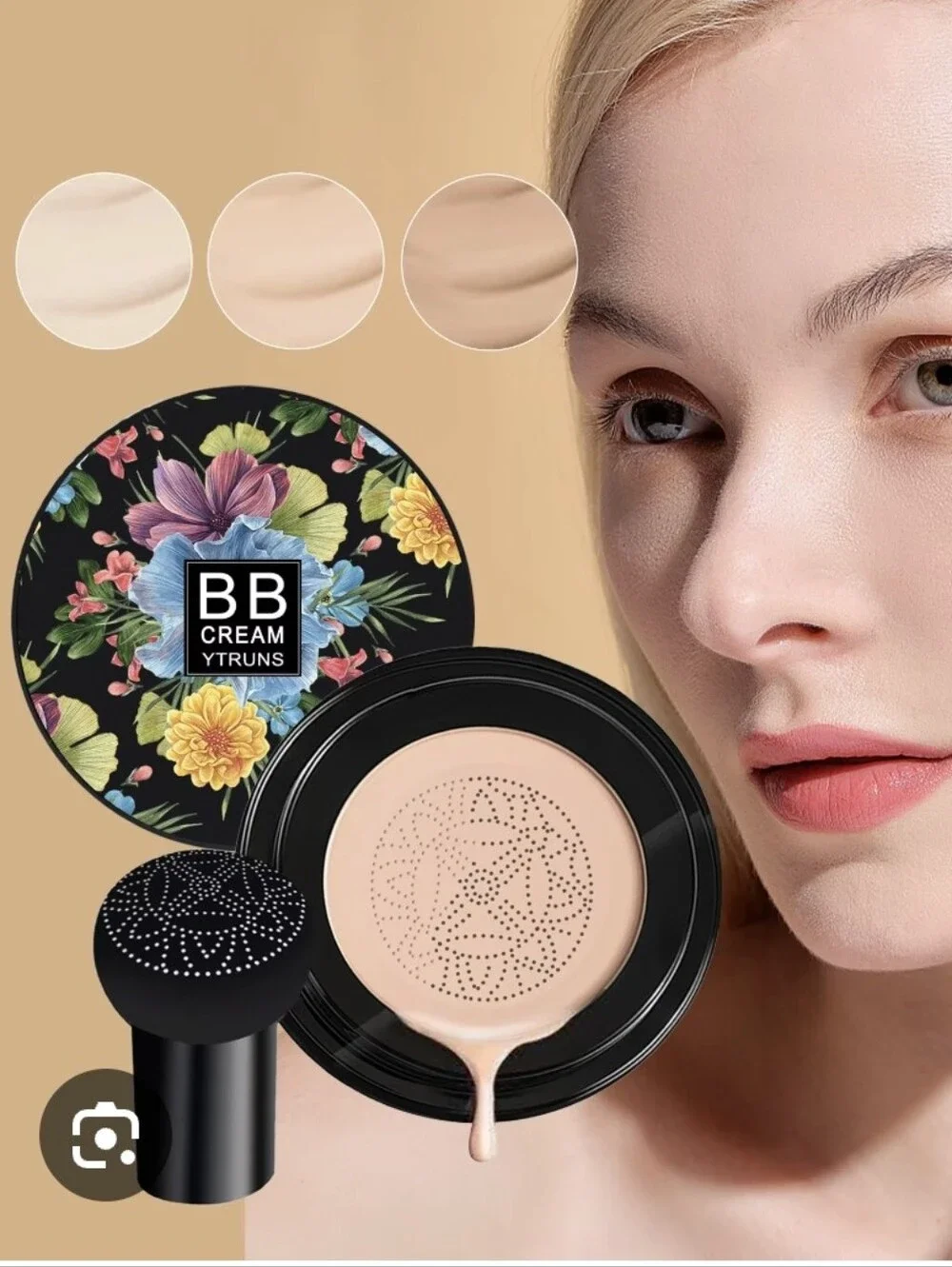 BB Cream Makeup Air Cushion Soft Matte in #2 Natural NEW